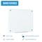 Mastervision River Magnetic Dry Erase Glass Board, 36"x48", Frameless Design, Wall Mount Kit Included GL080107 - alternate 8